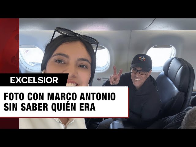 ⁣"No sé quién es": Influencer se toma foto con Marco Antonio Regil y se vuelve viral