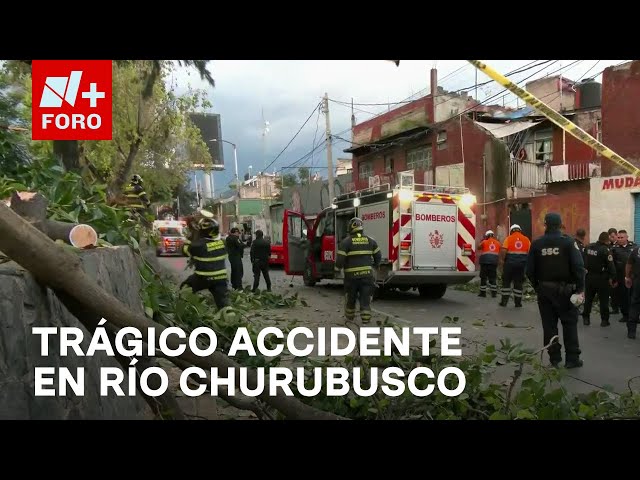 Fatal choque deja un muerto y 2 lesionados en Circuito Interior Río Churubusco, CDMX - Las Noticias