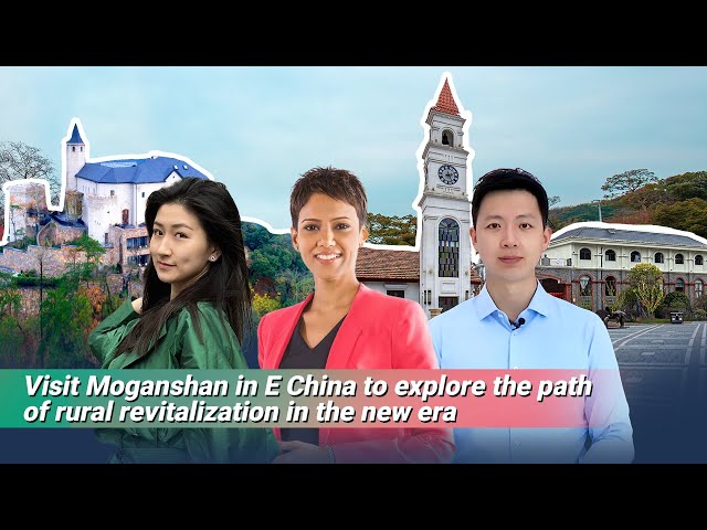 ⁣Live: Visit Moganshan in E China to explore the path of rural revitalization