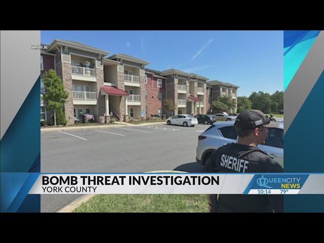 ⁣Suspect in custody after bomb threat investigation in York County apartments