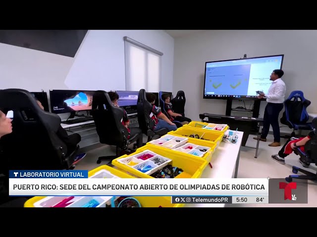 ⁣Puerto Rico será sede de olimpiadas mundiales de robótica