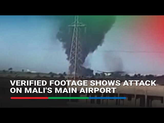 Verified footage shows attack on Mali's main airport | ABS-CBN News