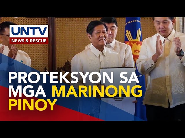 Magna Carta of Filipino Seafarers, ganap nang isang batas matapos lagdaan ni PBBM