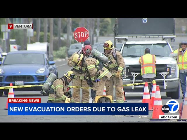 Ventura homes evacuated after gasoline spills into sewer system