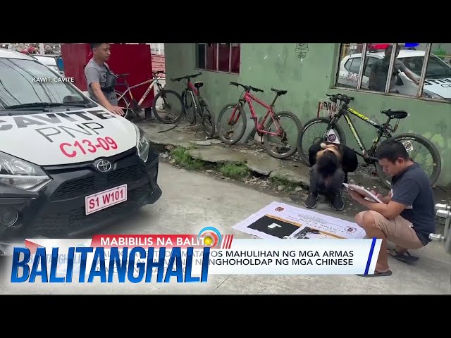 ⁣Lalaki, arestado matapos mahulihan ng mga armas at droga; umaming nanghoholdap... | Balitanghali