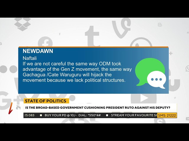 ⁣K24 TV LIVE | STATE OF POLITICS #Newdawn