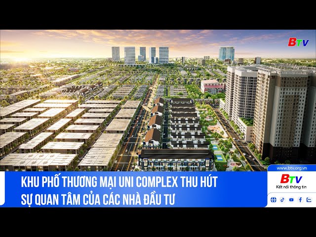 ⁣Khu phố thương mại UNI COMPLEX thu hút sự quan tâm của các nhà đầu tư