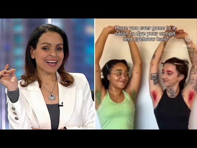 ⁣Lefties losing it: Rita Panahi mocks ‘gender affirmation’ armpit hair