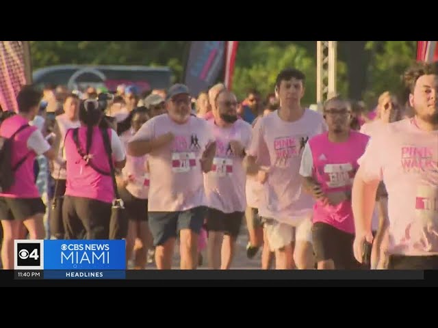 Pink Walk raises money to help South Florida women catch breast cancer early