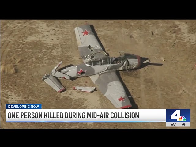 ⁣One person killed during mid-air collision in Lancaster