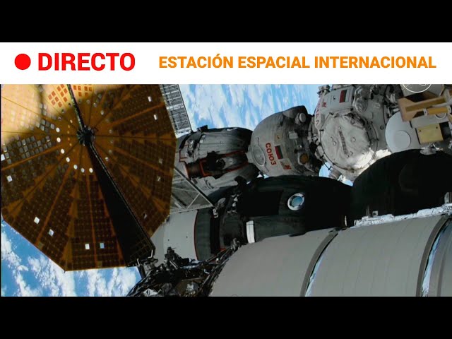 ESTACIÓN ESPACIAL INTERNACIONAL  EN DIRECTO: REGRESO a la TIERRA en la SOYUZ MS-25 | RTVE Noticias