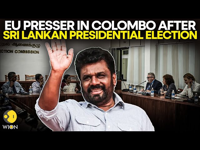 ⁣EU presser in Colombo after Sri Lankan presidential election | LIVE