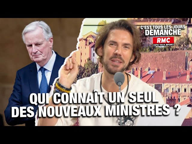 ⁣QUI CONNAÎT UN SEUL DES NOUVEAUX MINISTRES ?