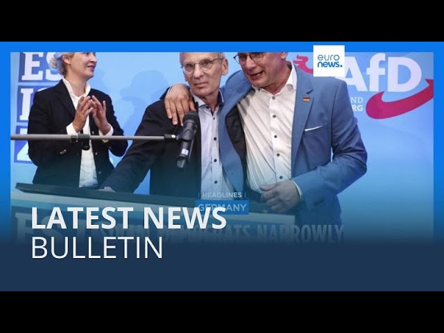 Latest news bulletin | September 23rd – Morning