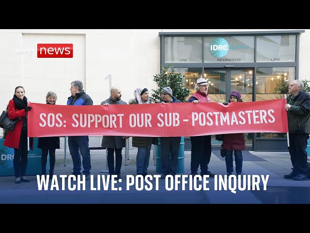 ⁣Post Office Horizon Inquiry: Gavin Ellison and Saf Ismail give evidence