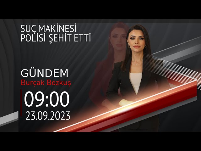 ⁣ #CANLI | Burçak Bozkuş ile Gündem | 23 Eylül 2024 | HABER #CNNTÜRK