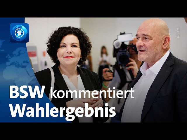 ⁣Bündnis Sahra Wagenknecht zum Ergebnis bei Landtagswahl in Brandenburg