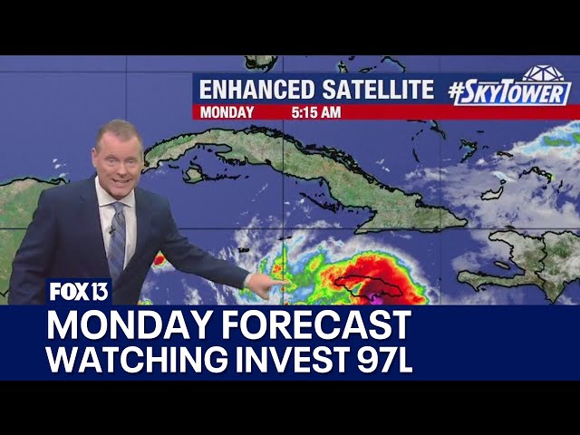 ⁣Tampa weather | Watching Invest 97L