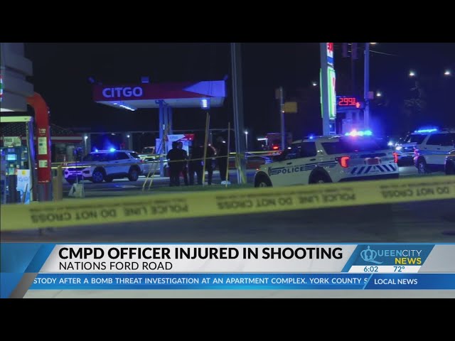 ⁣Officer, suspect hurt in shooting at traffic stop