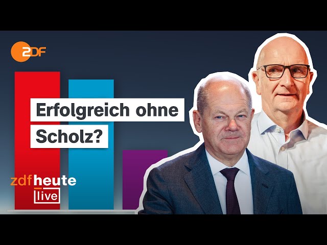 ⁣Woidke siegt ohne Scholz-Wahlkampf: Was der SPD-Erfolg für Berlin bedeutet | ZDFheute live