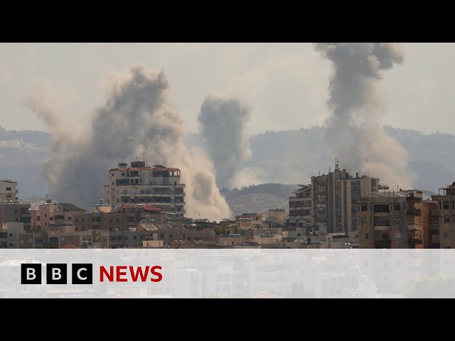 ⁣IDF and Hezbollah continue cross-border strikes | BBC News