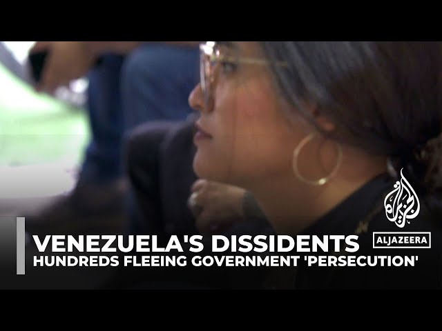 ⁣Venezuela's political dissidents: Hundreds fleeing government 'persecution'