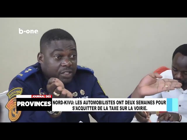 ⁣Nord-Kivu : les automobilistes ont deux semaines pour s’acquitter de la taxe sur la voirie