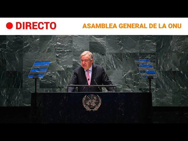 ⁣ONU  EN DIRECTO: ASAMBLEA GENERAL DE LA ONU CUMBRE DEL FUTURO | RTVE Noticias