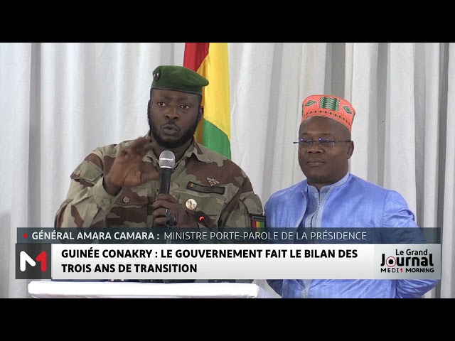 Guinée Conakry : Le gouvernement fait le bilan des trois ans de transition