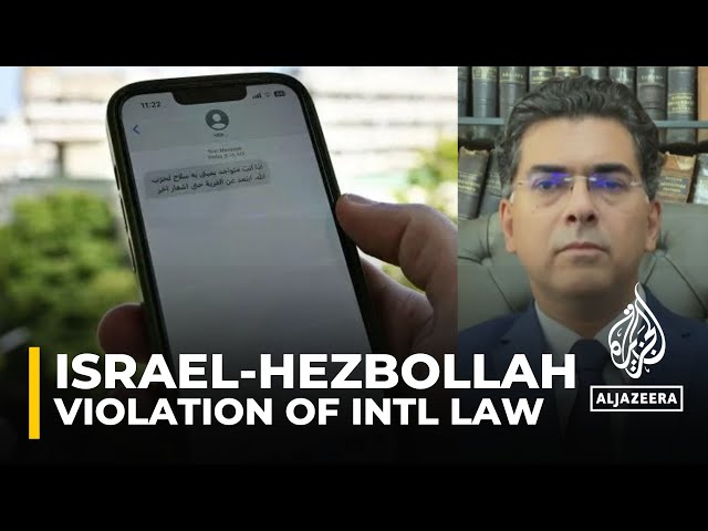 ⁣Israeli text warnings to civilians breach international law: Analysis