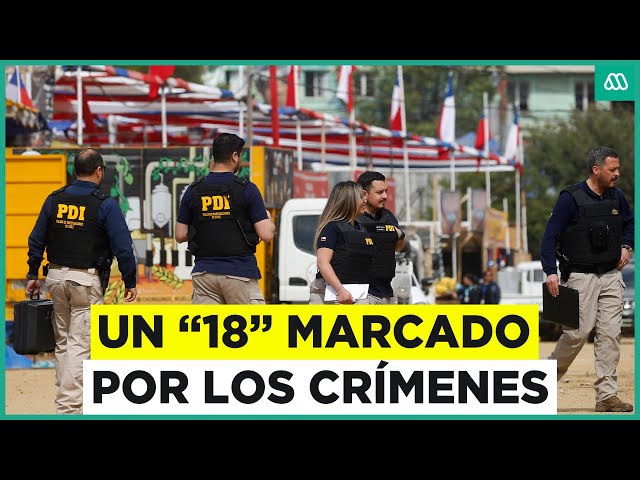 Un “18” marcado por crímenes: 13 homicidios en la Región Metropolitana