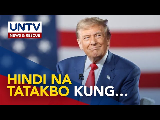 ⁣Donald Trump, hindi na umano muling tatakbo kapag natalo sa 2024 US Presidential Elections