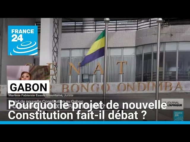 ⁣Projet de nouvelle Constitution au Gabon : pourquoi le texte fait débat ? • FRANCE 24