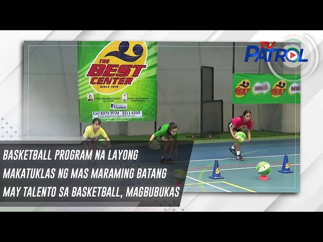 ⁣Basketball program na layong makatuklas ng mas maraming batang may talento sa basketball, magbubukas