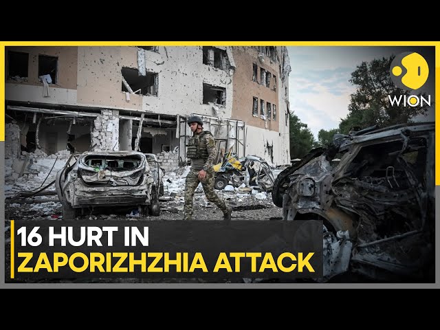 ⁣Russia-Ukraine War: 16 Injured In Russian Air Attack On Zaporizhzhia, Ukrainian Officials Say | WION