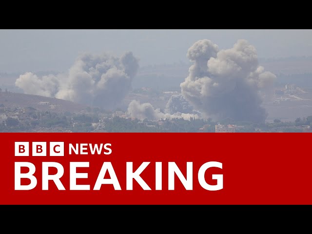 ⁣Lebanon says 182 killed in morning offensive by Israel on Hezbollah targets | BBC News