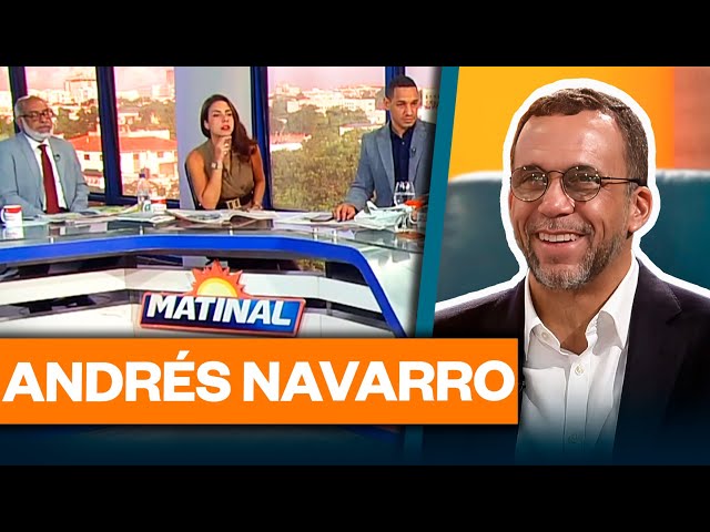 ⁣Andrés Navarro, Miembro del comité central del partido de la liberación Dominicana - PLD | Matinal