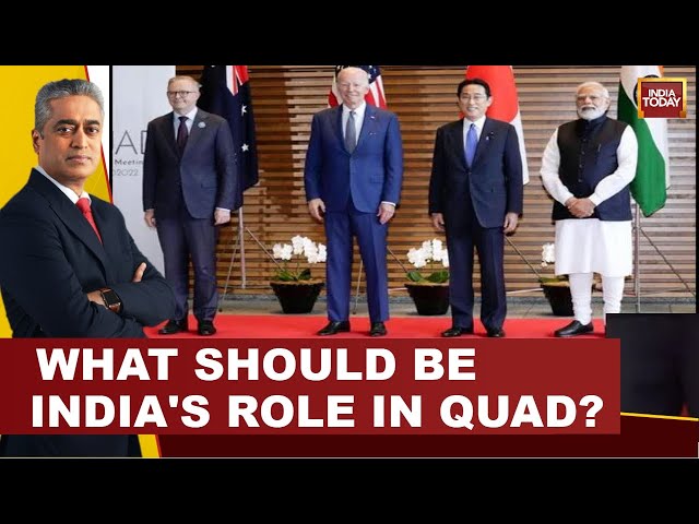 Rajdeep Sardesai LIVE:  Will Quad Give India Greater Global Levrage? | News Today | India Today Live