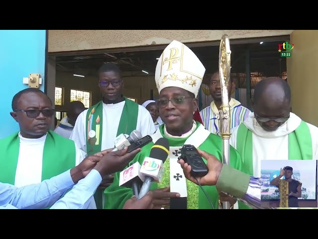 Les anciens choristes de la paroisse Saint Pierre de Gounghin organisent une messe d’action de grâce