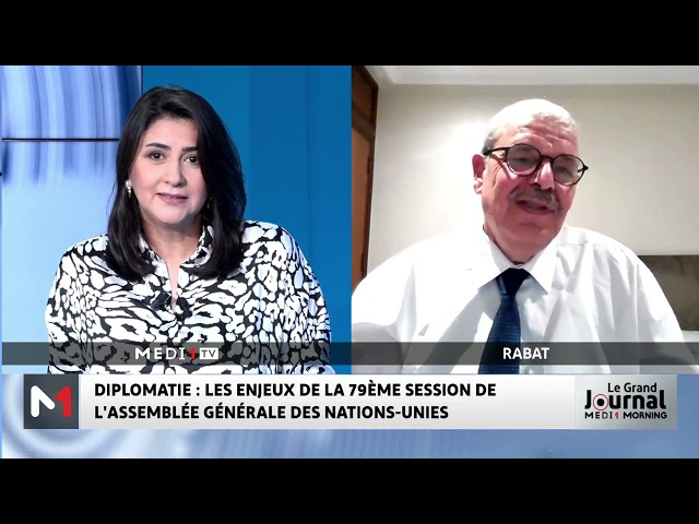 ⁣Diplomatie : Les enjeux de la 79ème session de l’AG des Nations-Unies avec Mohamed Haitami