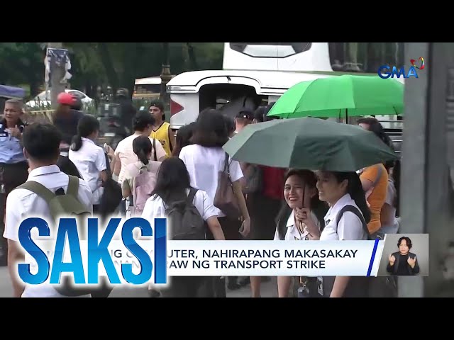 ⁣Saksi: (Part 2) Transport strike; Usapang budget; Biyaheng Saksi