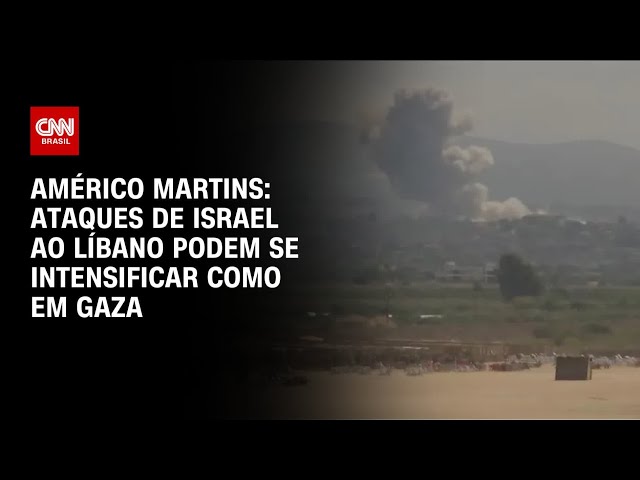 ⁣Américo Martins: Ataques de Israel ao Líbano podem se intensificar como em Gaza | BASTIDORES CNN