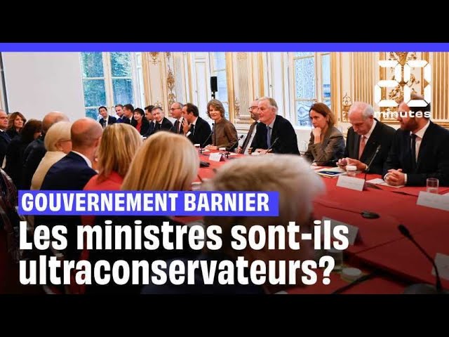 ⁣Gouvernement Barnier : Les nouveaux ministres sont-ils ultraconservateurs?