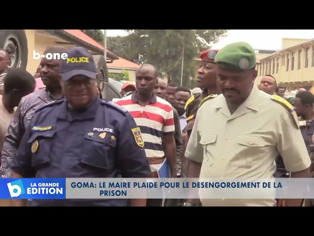 ⁣GOMA : Le Maire plaide pour le désengorgement de la Prison