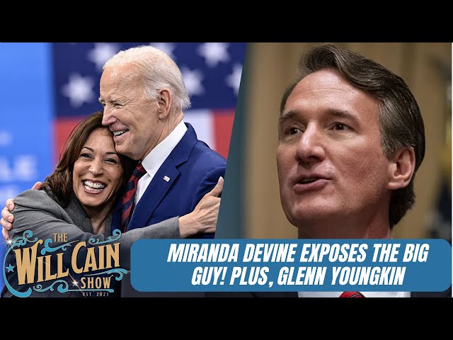 ⁣Live: It's all falling apart under Biden-Harris; w/ Miranda Devine & Gov. Youngkin | Will C