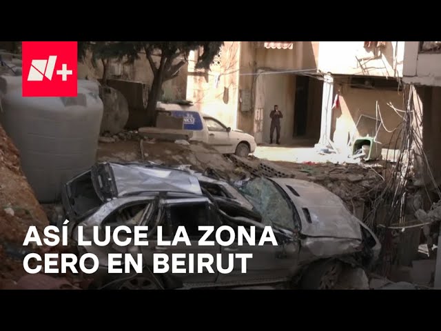 Cámaras de N+ ingresan a la zona cero del bombardeo de Israel en Beirut - Despierta