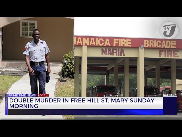 ⁣Double Murder in Free Hill St. Mary Sunday Morning | TVJ News