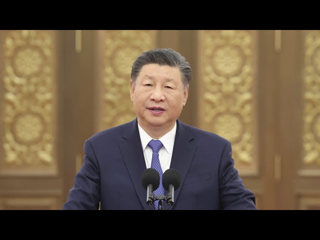 ⁣Xi Jinping encourages space workers to further advance China's space exploration