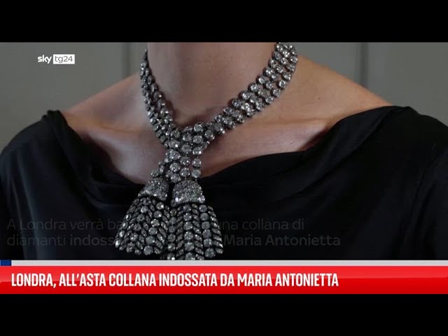 ⁣Londra, all’asta collana indossata da Maria Antonietta