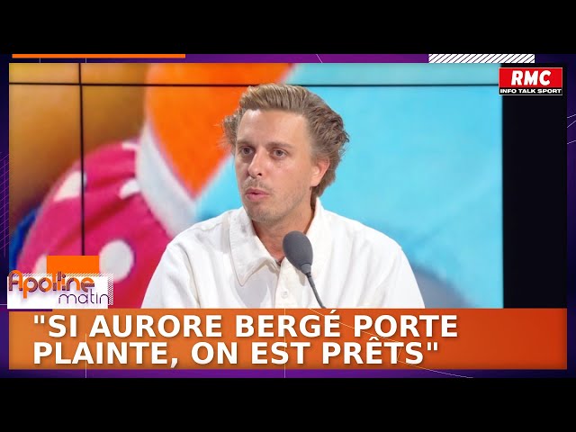 Crèches privées : "Si Aurore Bergé porte plainte, on est prêts", certifie Victor Castanet